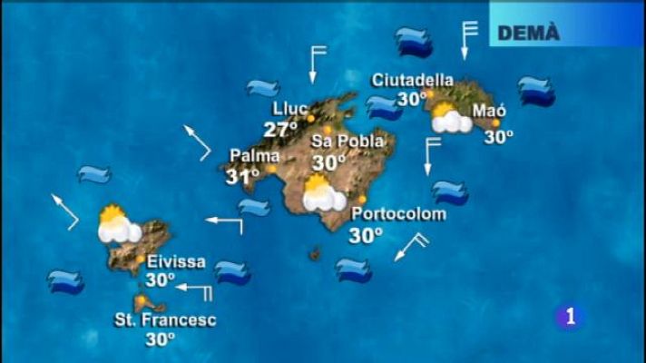 Informatiu Balear - El temps a les Illes Balears - 14/08/18