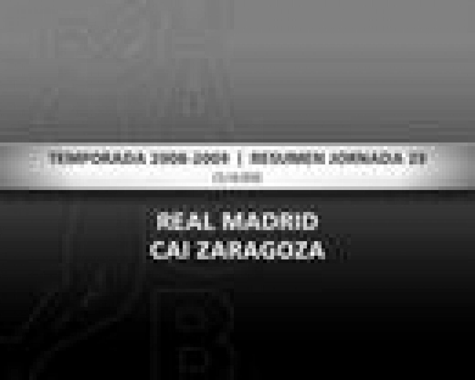 Real Madrid 96-66 CAI Zaragoza - Baloncesto en RTVE | Ver
