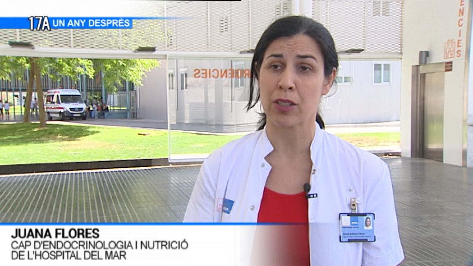 L'Informatiu: Juana Flores, cap d'endocrinologia i nutrició de l'Hospital del Mar | RTVE Play
