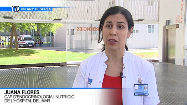 L'Informatiu - Juana Flores, cap d'endocrinologia i nutrició de l'Hospital del Mar