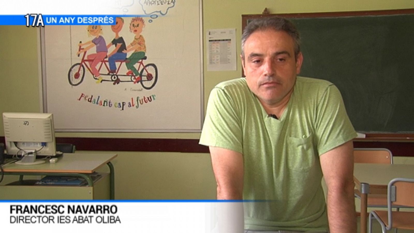 L'Informatiu: Francesc Navarro, director IES Abat Oliba | RTVE Play