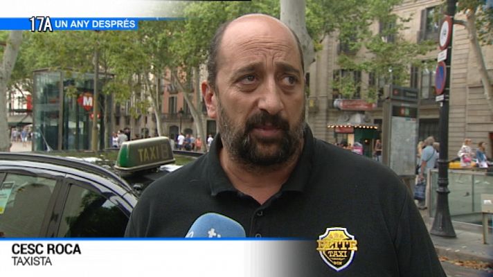 Cesc Roca, taxista