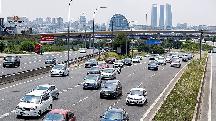 Telediario 1 - Tráfico hará hincapié en controlar los trayectos cortos ocasionados por las fiestas locales de este 15 de agosto