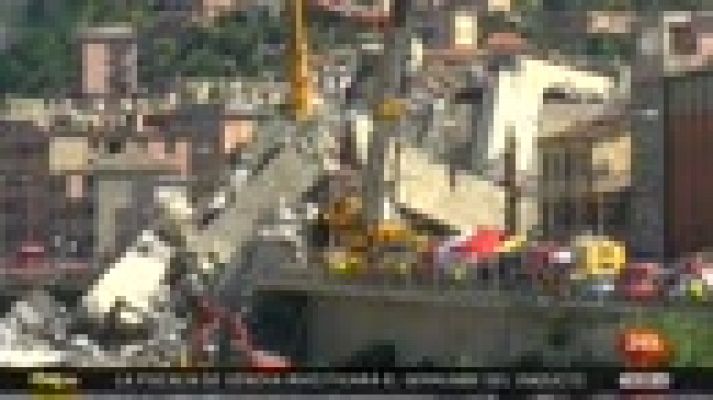 La tarde en 24h - El Gobierno de Italia revoca la concesión a la empresa que gestionaba el puente derrumbado en Génova