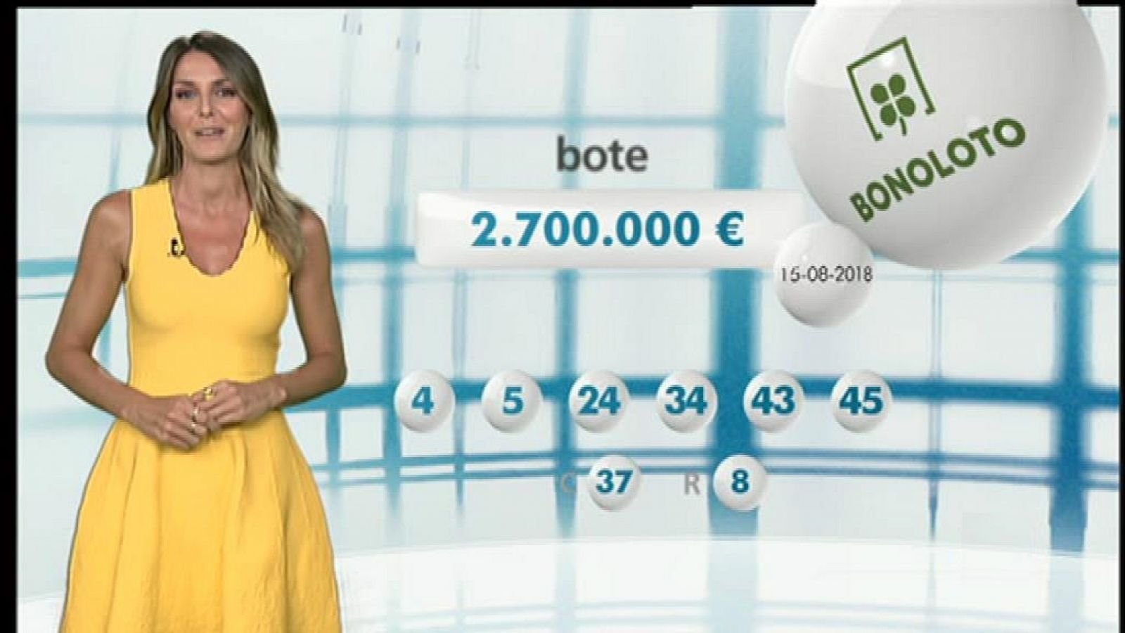 Loterías: Bonoloto - 15/08/18 | RTVE Play