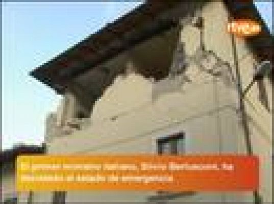  - Devastador terremoto en Italia