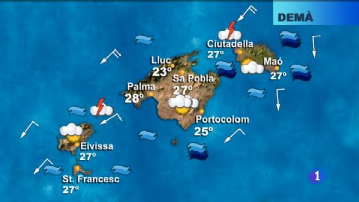 Informatiu Balear - El temps a les Illes Balears - 17/08/18