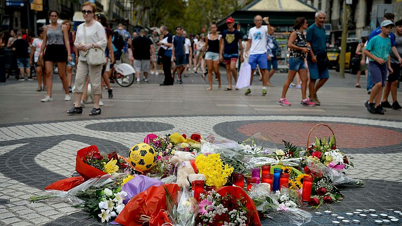 La Rambla, un año después del atentado