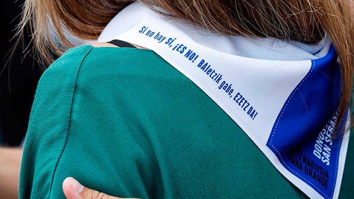 Telediario 1 - Tres detenidos por una presunta violación a una menor en San Sebastián