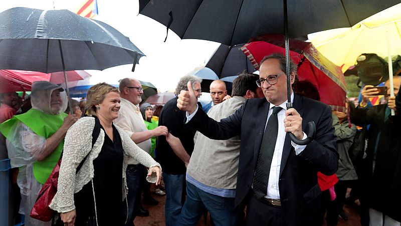 Torra, en el acto de homenaje a Forn: "No vamos a defendernos, vamos a atacar a este Estado injusto"
