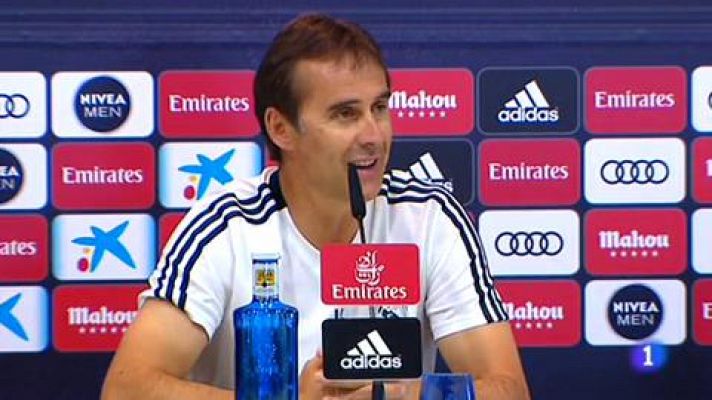 Telediario 1 - Lopetegui: "Los importantes son solo los que están"