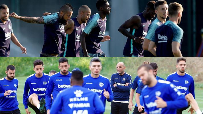 Telediario 1 - El Barça arranca contra el último equipo que conquistó el Camp Nou