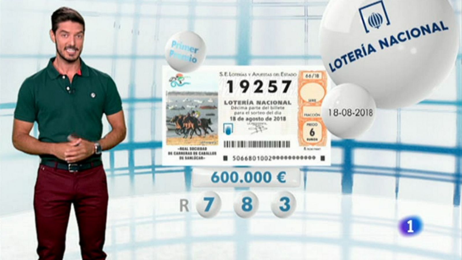 Loterías: Lotería Nacional - 18/08/18 | RTVE Play