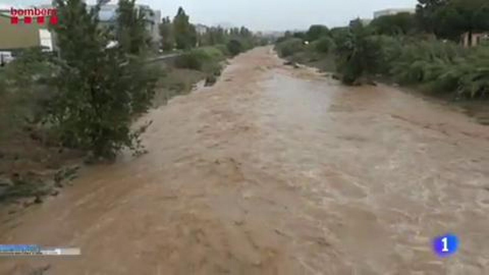 Telediario 1: Fuertes lluvias en Cataluña en las últimas 24 horas | RTVE Play