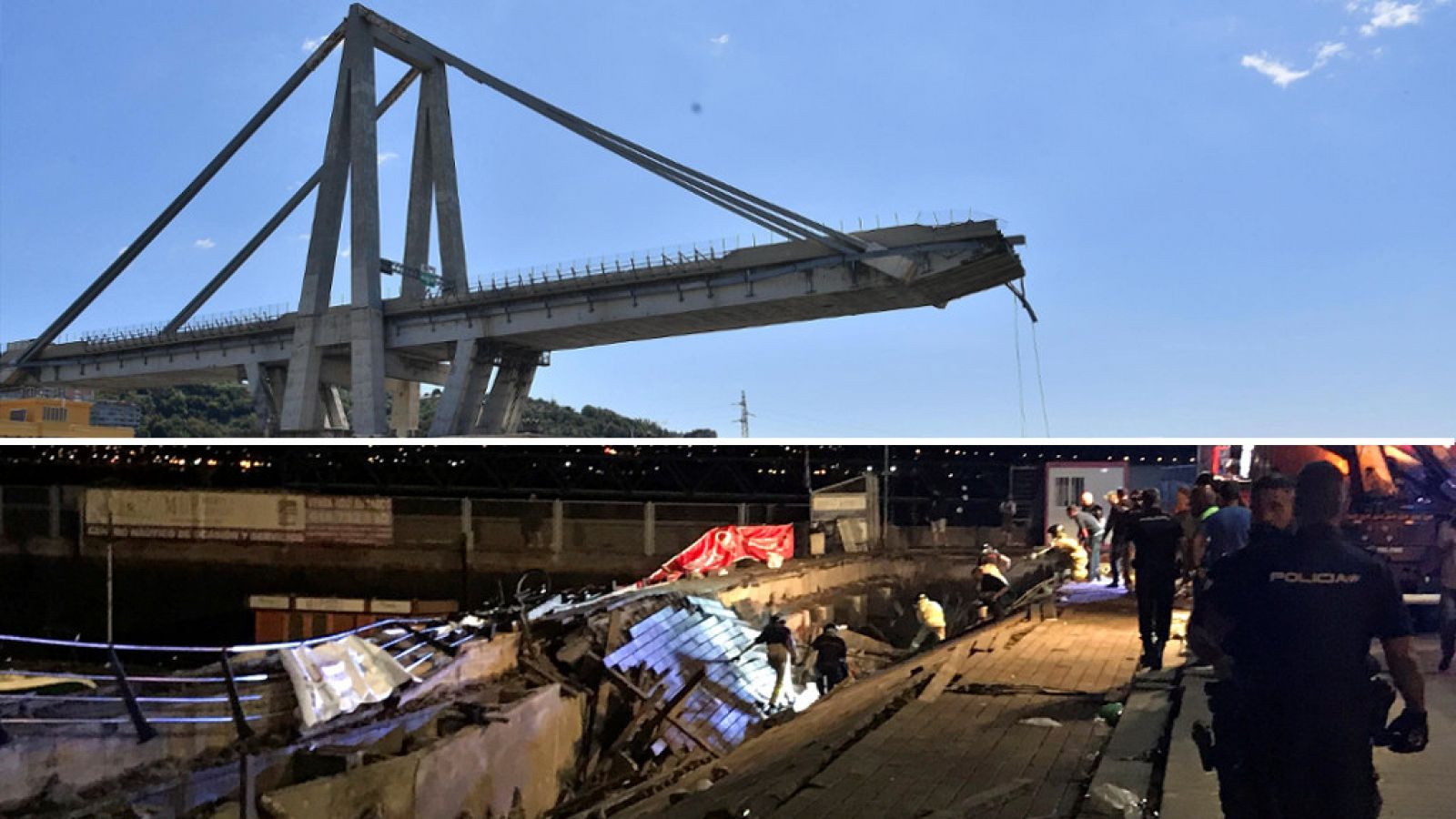 Informe Semanal: Precipitados al vacío: colapsos en Génova y Vigo | RTVE Play