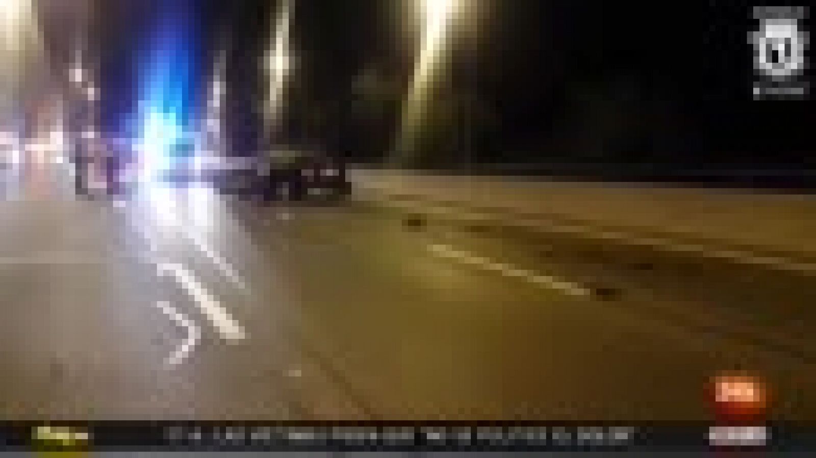 Un kamikaze provoca un accidente en la M-30 de Madrid