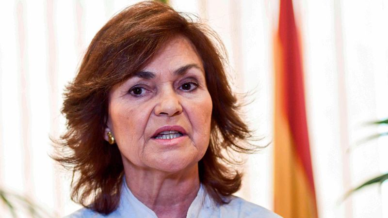 Carmen Calvo sobre Torra: "No se ataca al estado porque es una frase"