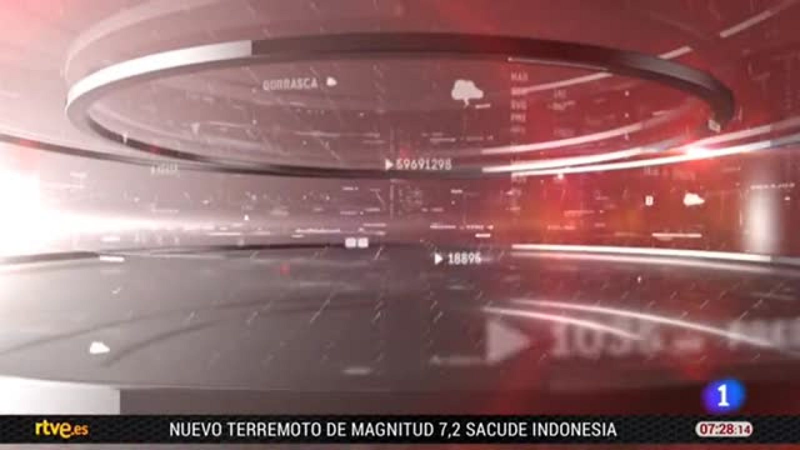 Fuertes tormentas en Extremadura y el oeste andaluz