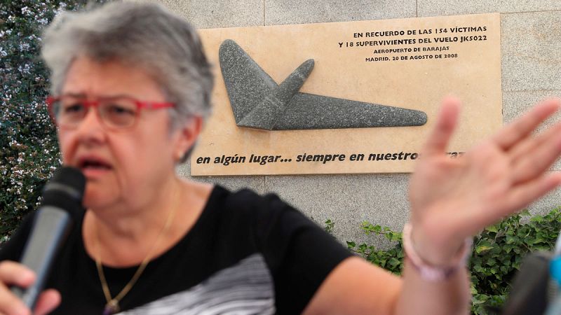Las víctimas de Spanair exigen a la Justicia que desclasfique los documentos con los que se hizo el informe de responsabilidad del accidente