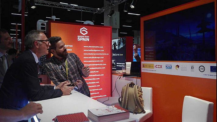 España muestra las armas de sus videojuegos en Colonia