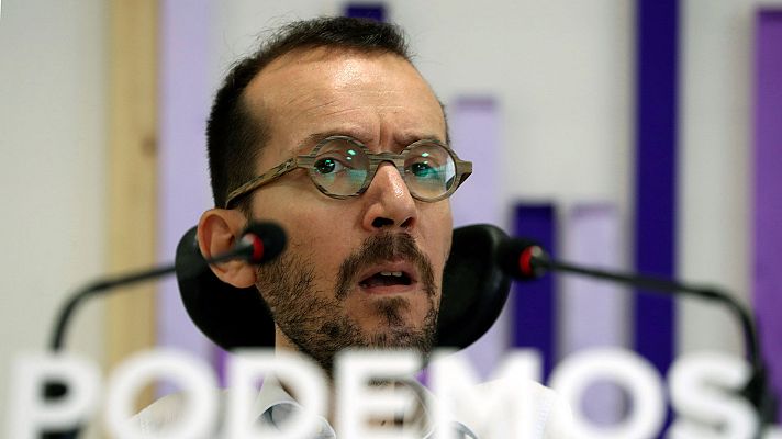 Telediario 1 - Preacuerdo entre Gobierno y Podemos para acabar con el veto del Senado a los objetivos de déficit