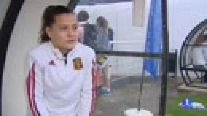 Telediario 1 - Caludia Pina: "Hay una cantera espectacular"