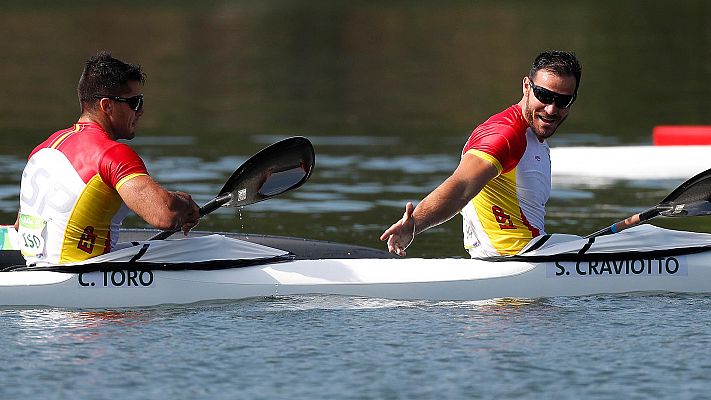 Mundiales de piragüismo. Craviotto y Toro se cuelgan la plata en K2 200m