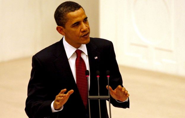  - Obama con los estudiantes turcos