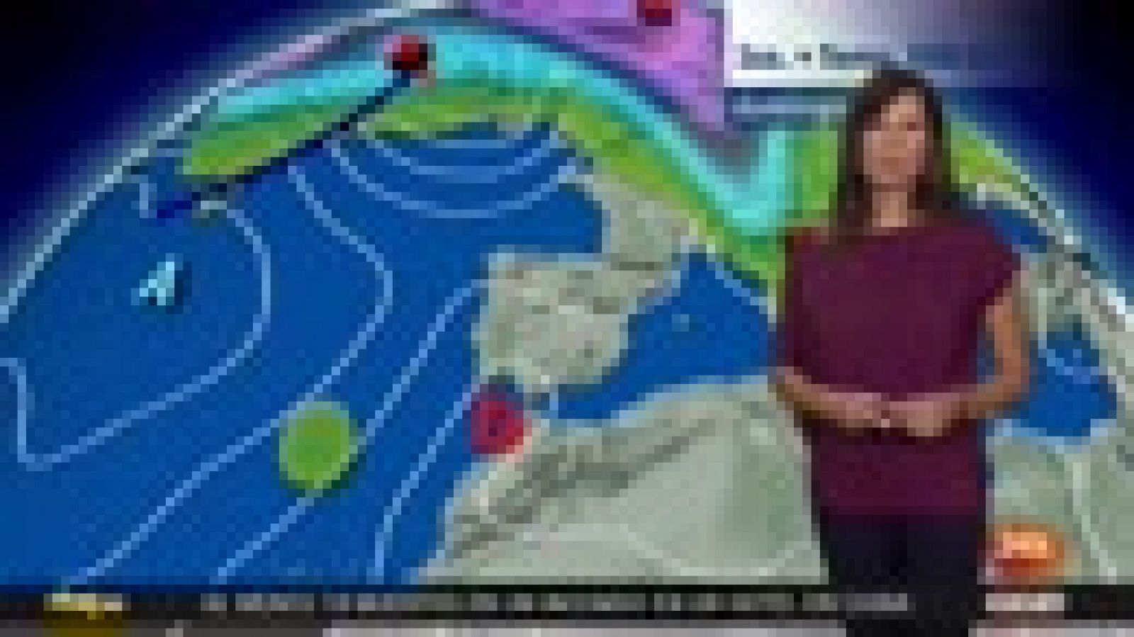 Calor en el interior de Andalucía y descenso de las temperaturas en el área mediterránea y en Canarias