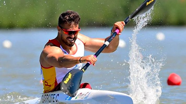 Carlos Garrote, campeón del mundo en K1 200 metros