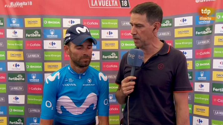 Vuelta ciclista a España - Vuelta 2018 | Valverde: "No me descarto para la general"