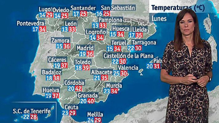 El tiempo - Vuelve el calor a todo el país