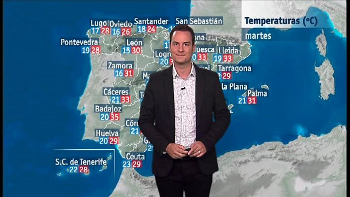 El tiempo en la Comunidad Valenciana - 27/08/18