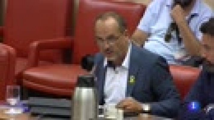 Telediario 1 - Podemos, ERC y PDeCAT critican lo que consideran un cambio de rumbo del Gobierno sobre la defensa de Llarena