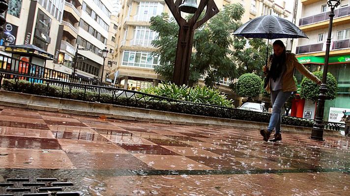 Chubascos y tormentas en el noroeste e interior este peninsular