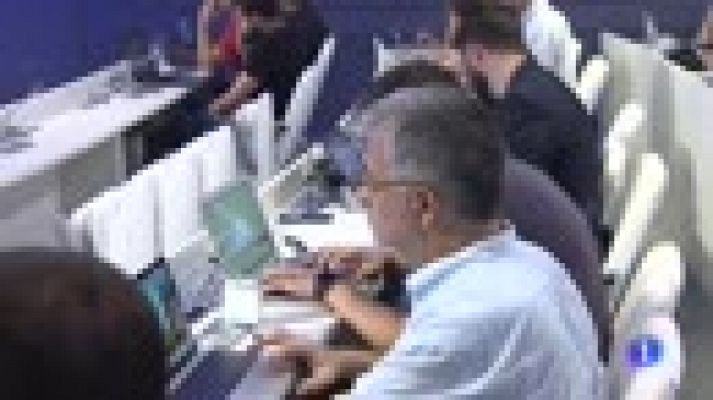 Telediario 1 - Reacciones al "error" de traducción en la demanda a Llarena