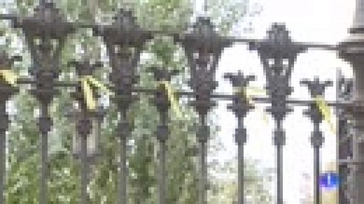 Telediario 1 - Un juzgado de Barcelona investiga la agresión a una mujer en el parque Ciutadella por los lazos amarillos