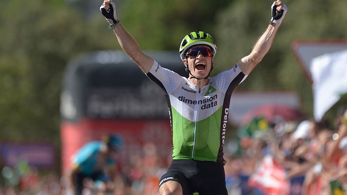 Telediario 1 - Vuelta 2018 | Ben King hace triunfar la escapada en Alfacar; Kwiatkowski mantiene el rojo
