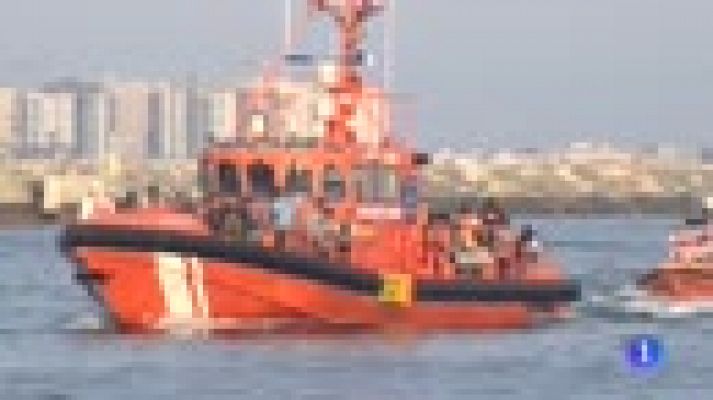 Telediario 1 - El ministro del Interior advierte de que no se permitirá "la inmigración ilegal y violenta"