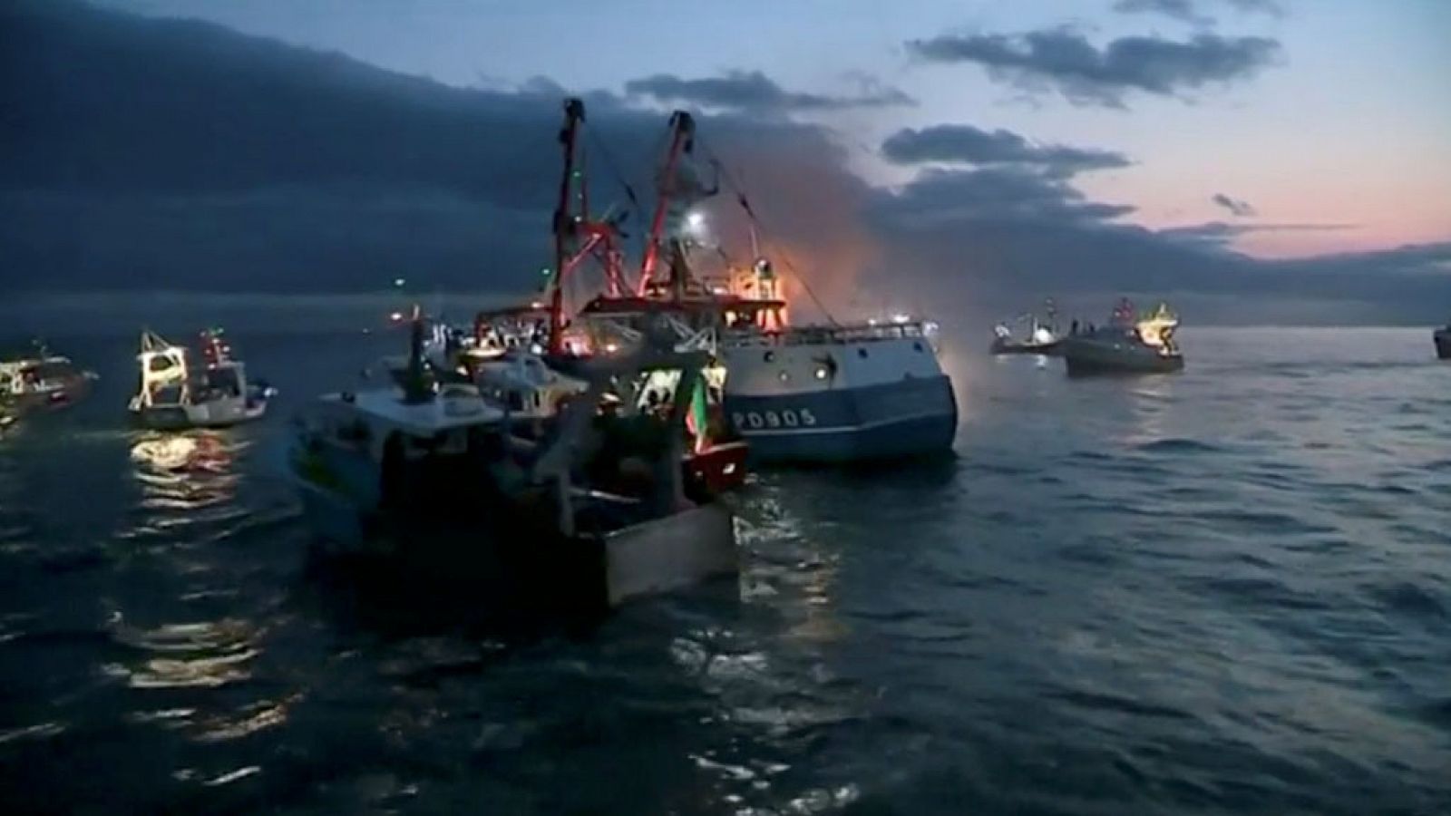 La pesca de la vieira enfrenta a pescadores franceses y británicos