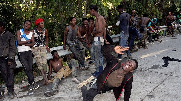 El juez envía a prisión a dos migrantes detenidos en Ceuta