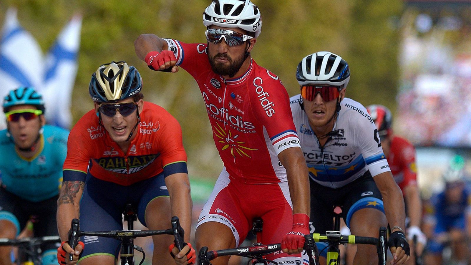 Vuelta 2018 | Bouhanni gana al sprint en San Javier