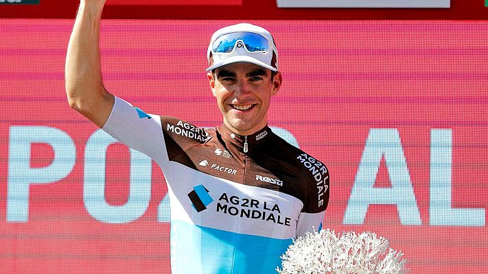 Telediario 1 - Tony Gallopin le gana la partida al pelotón y se impone en Pozo Alcón