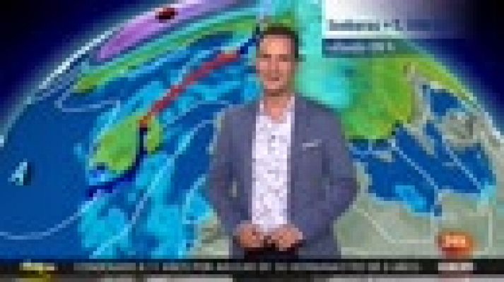 El tiempo - Chubascos en Cataluña y en sierras de Teruel y tiempo estable en el resto del país