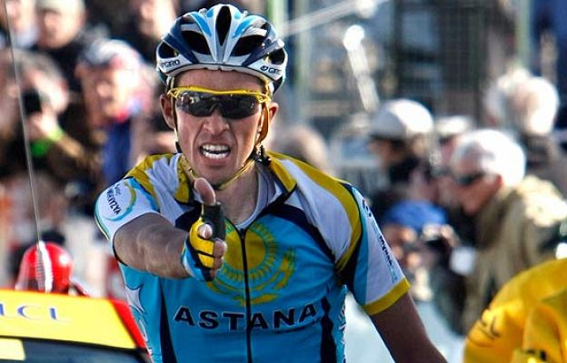 Contador  se exhibe en Arrate