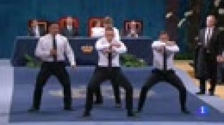 Telediario 1 - Los All Blacks imparten su magisterio en España