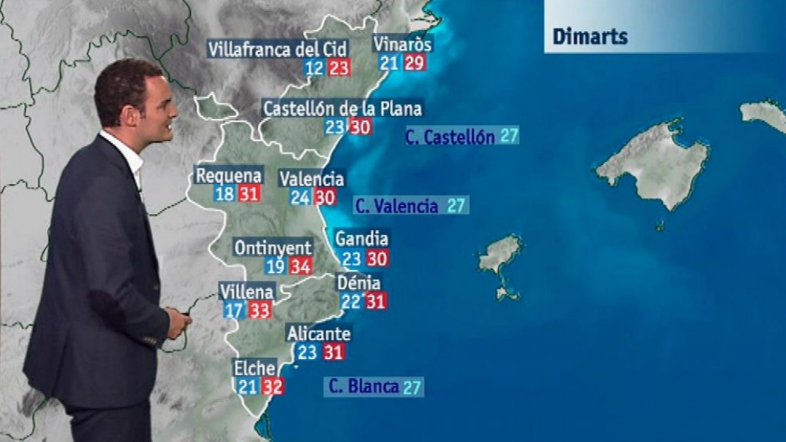 L'informatiu - Comunitat Valenciana: El tiempo en la Comunidad Valenciana - 03/09/18 | RTVE Play