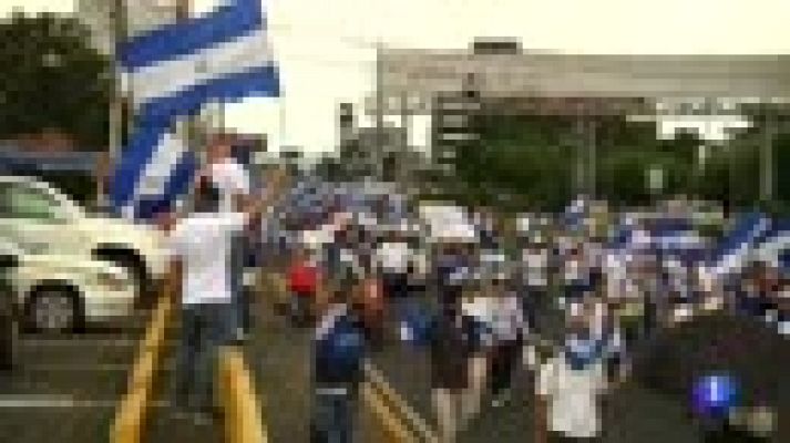 Enfrentamientos en Nicaragua en una nueva marcha contra el Gobierno de Daniel Ortega