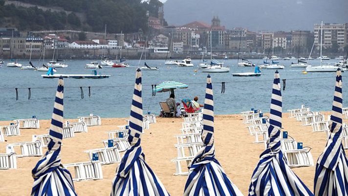 El tiempo - Chubascos, lluvias y tormentas en el nordeste peninsular