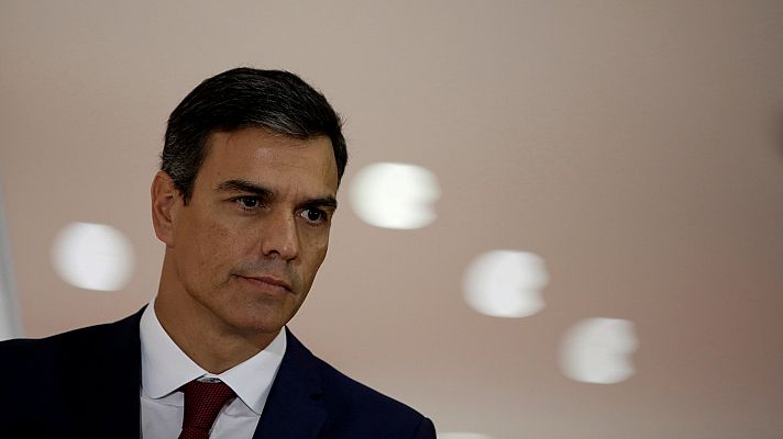 Telediario 1 - Sánchez apuesta por un referéndum de "autogobierno" en Cataluña